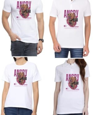 Angry Bear (PINK) T-Shirt