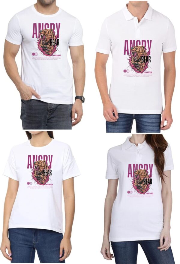 Angry Bear (PINK) T-Shirt
