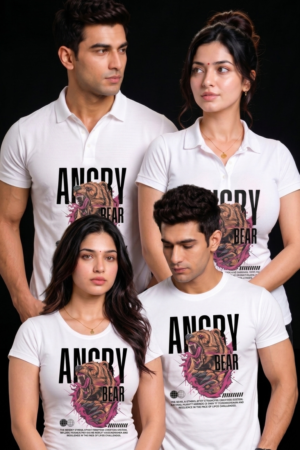 Angry Bear Men/ Women T-Shirt