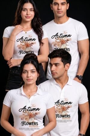 Autumn Flowers Men/ Women T-Shirt