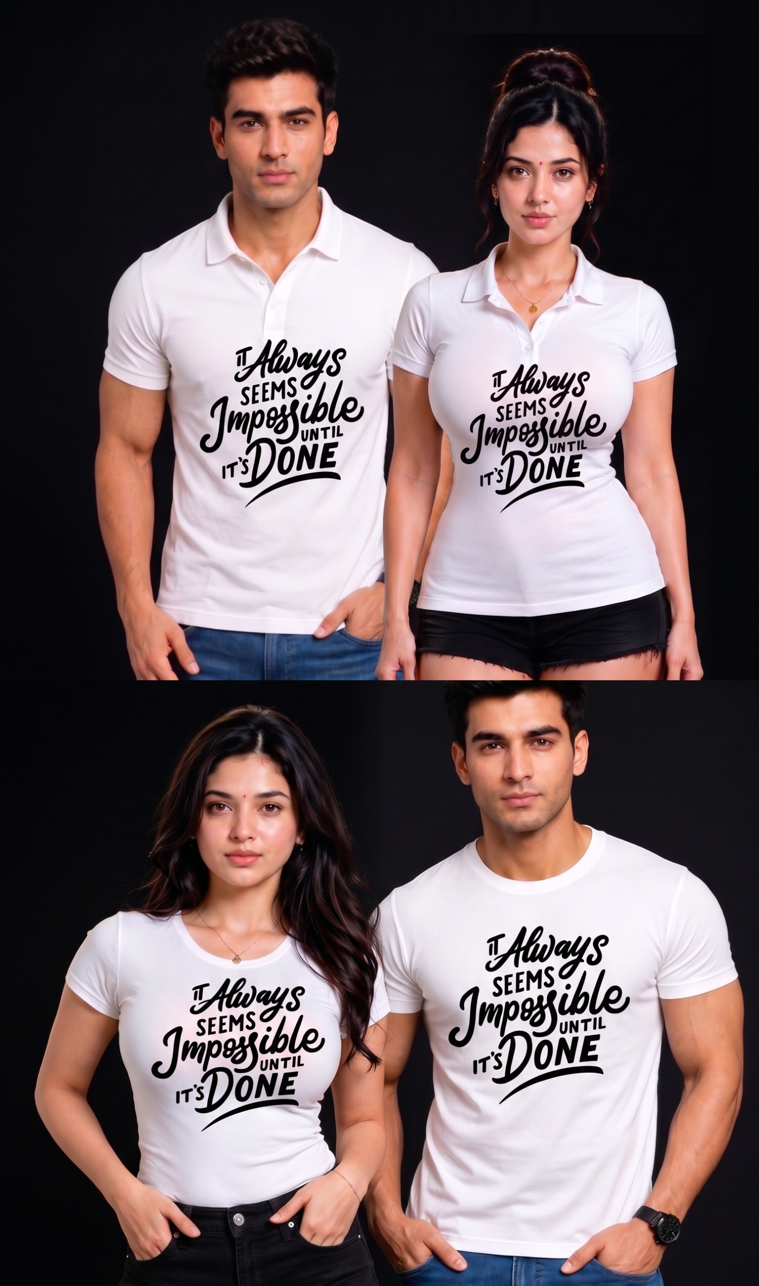 Impossible Until Done Men/ Women T-Shirt